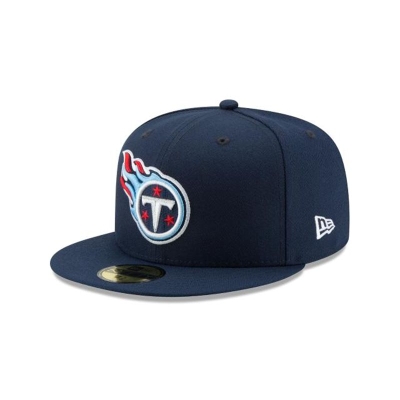 Blue Tennessee Titans Hat - New Era NFL 59FIFTY Fitted Caps USA6473218